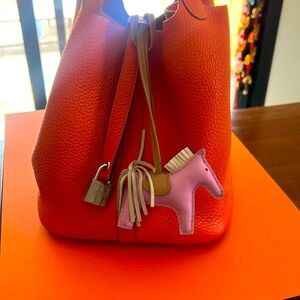 🐴 HERMES Rodeo Charm  W / Free Gift! 🎁